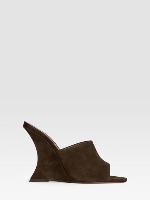 PARIS TEXAS Suede mule