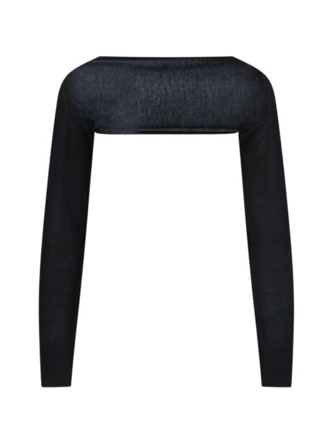Alaïa knitted shrug