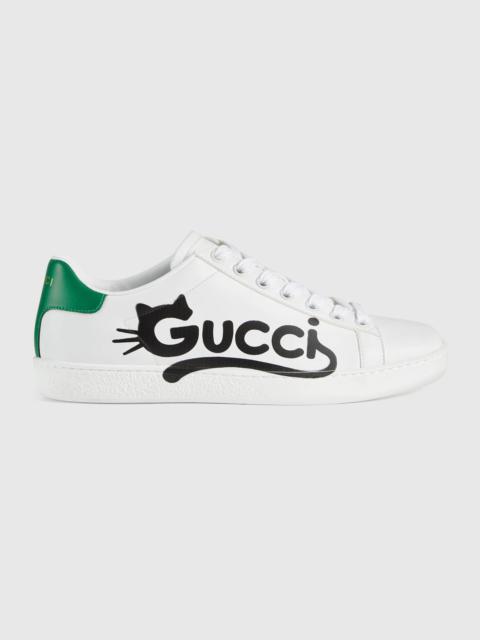 Women's Ace sneaker with Gucci kitten