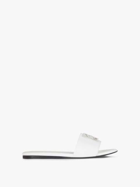 Givenchy 4G SANDALS IN LEATHER