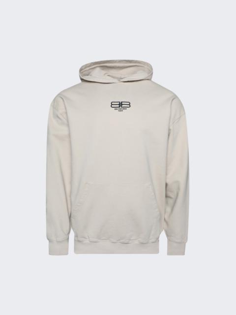 BALENCIAGA Hoodie Beige And Black