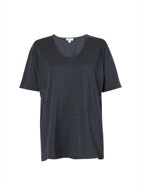Sunspel Cotton Linen T‑shirt