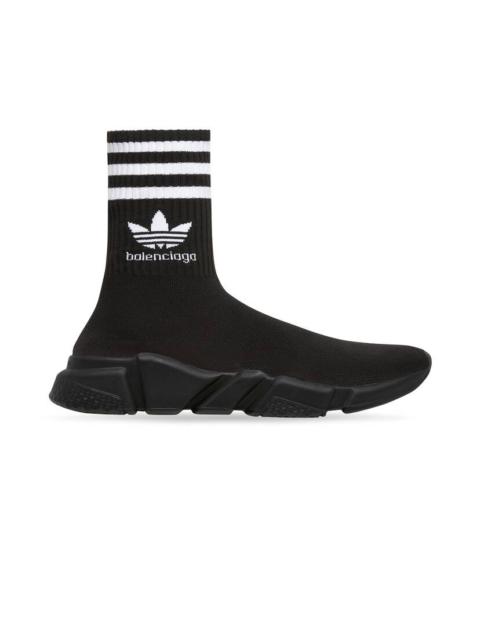 Men's Balenciaga / Adidas Speed Sneaker in Black