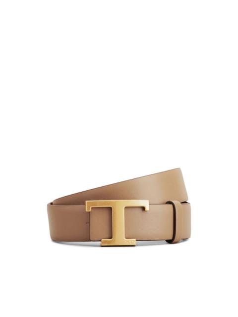 Tod's T-buckle reversible belt