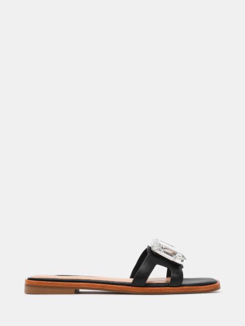 STEVE MADDEN HALETTE BLACK LEATHER