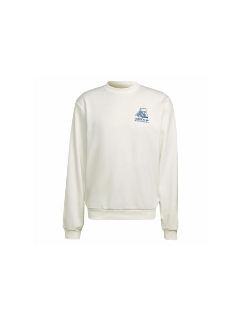 adidas adidas Adidas Adventure Winter Crewneck Sweatshirt Off White