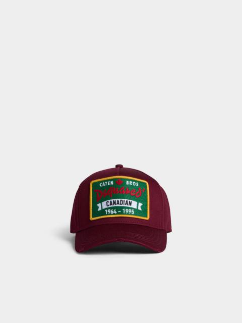 DSQUARED2 PATCH BASEBALL CAP