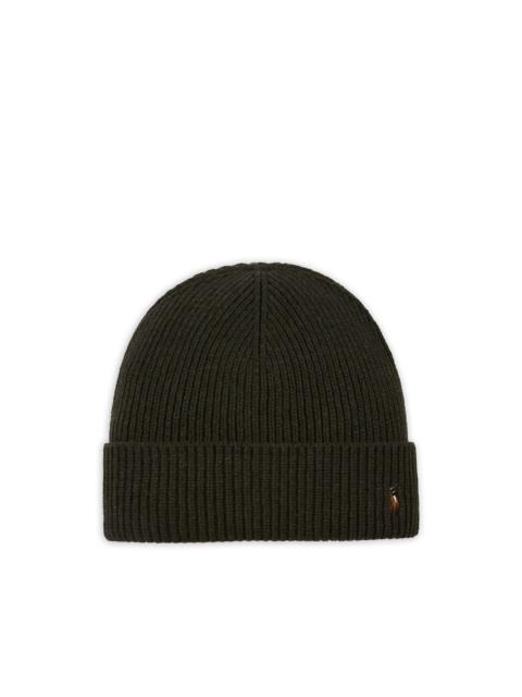 Polo Ralph Lauren signature-cuff beanie hat