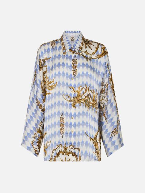 CAMILLA WIDE SLEEVE BLOUSE