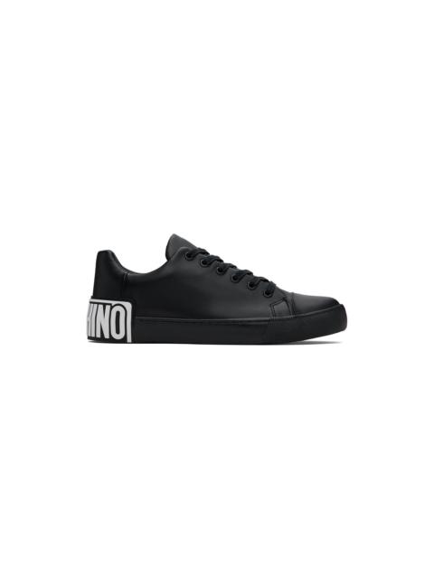 Moschino Maxilogo leather sneakers