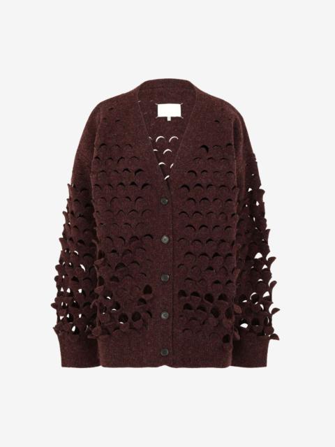 Maison Margiela Hole sequins cardigan