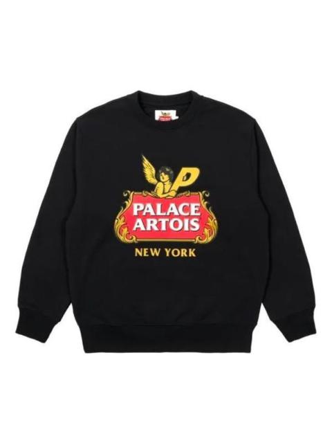PALACE Palace X Stella Artois FW21 Logo Sweater 'Black' P21STCW001