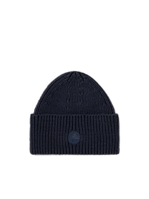 Fusalp tonal-logo wool beanie hat