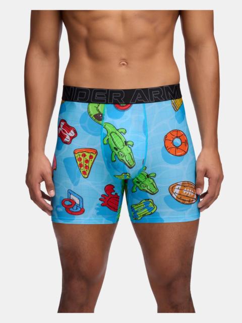 Under Armour Men's UA Performance Tech Mesh Graphic 6" Boxerjock®