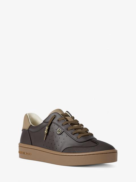 MICHAEL KORS Scotty Leather Sneaker
