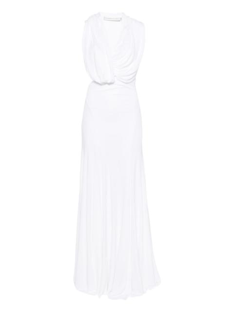CHRISTOPHER ESBER draped cut-out maxi dress