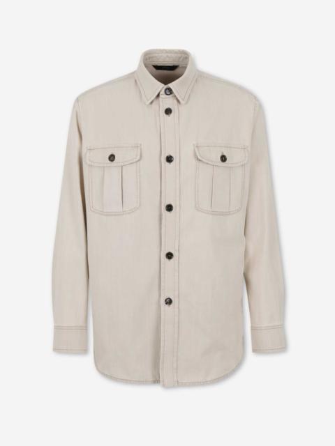 Brioni SOBRECAMISA DENIM