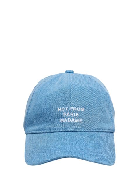 Drôle de Monsieur Not From Paris Madame Denim Cap