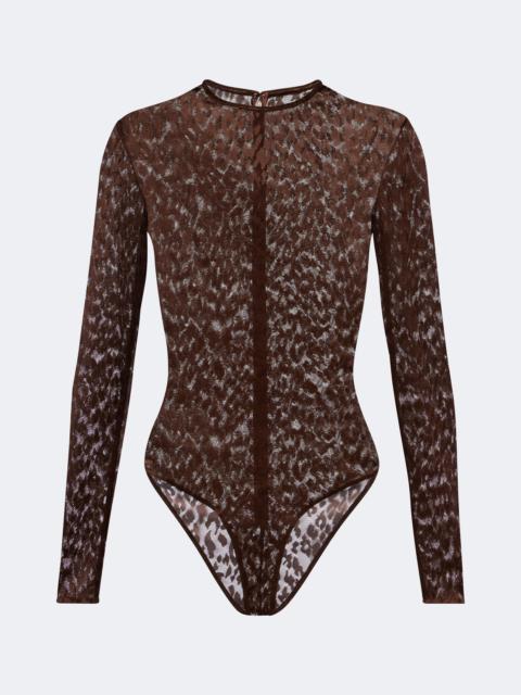ALEX PERRY Lace bodysuit