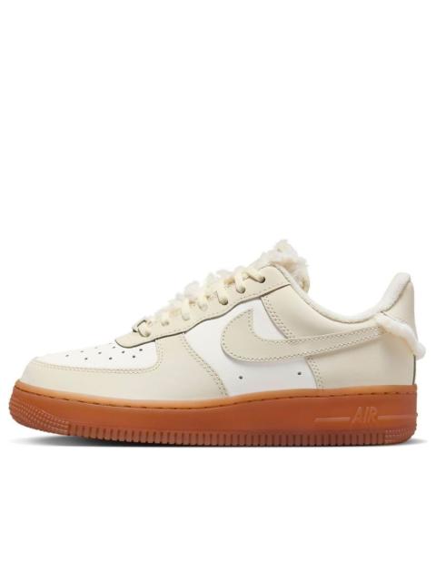 Nike (WMNS) Nike Air Force 1 Low 'Sail Gum Faux Fur' FV3701-119