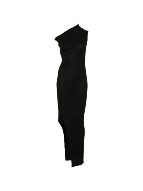 Rick Owens Athena one-shoulder dress