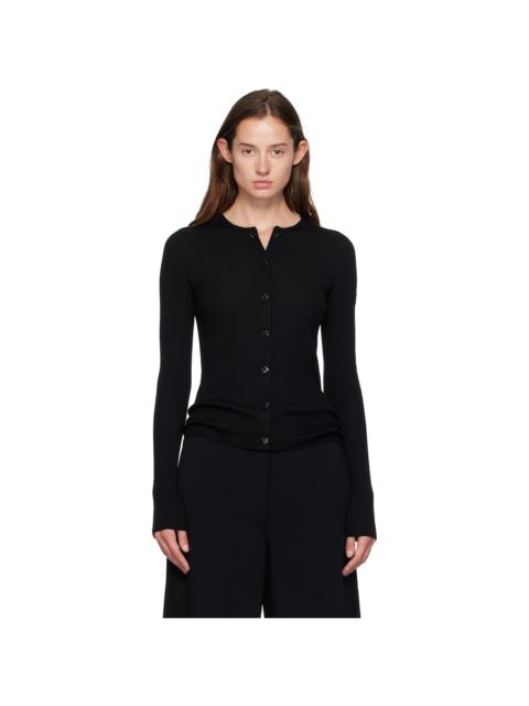 Moncler Moncler x EE72 Black Wool Cardigan