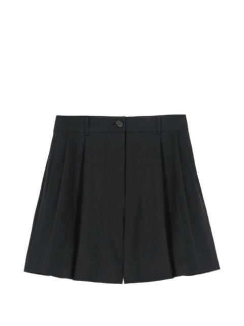 CORDERA button-fastening tailored shorts