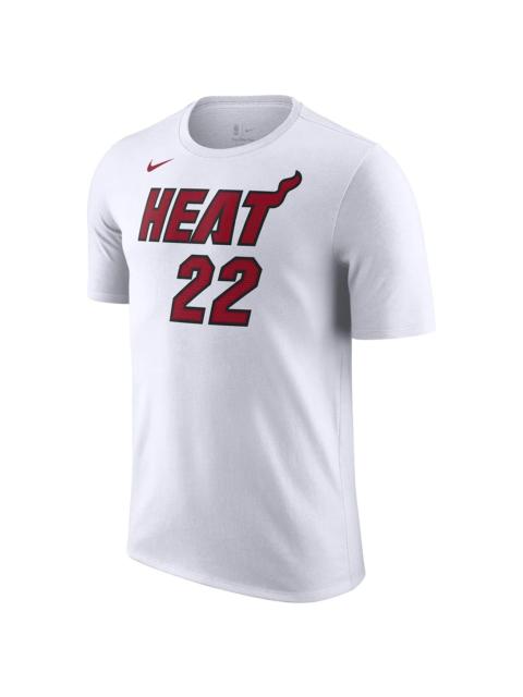 Nike NBA MIAMI HEAT ASSOCIATION NN TEE "BUTLER" "White" DR6383 108