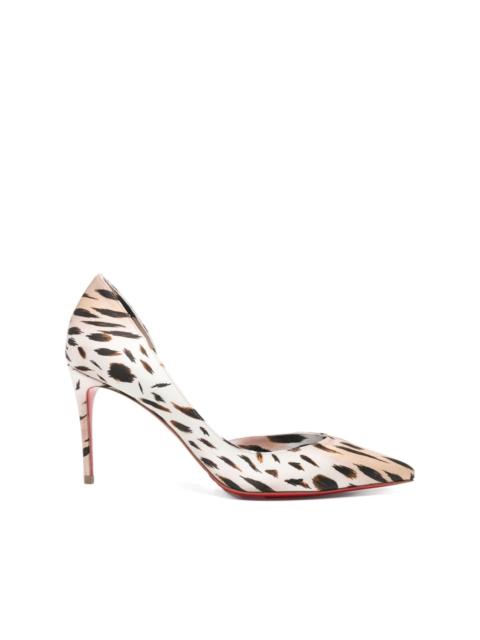 Christian Louboutin 85mm animal-print pumps