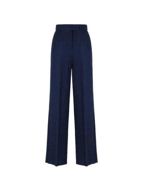 Max Mara concealed-fastening trousers