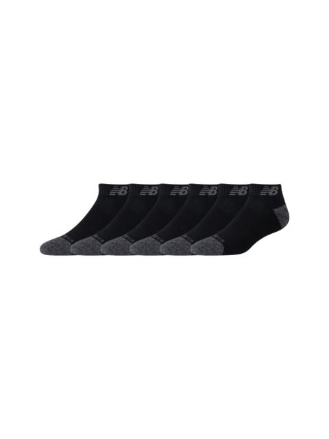 New Balance Unisex Active Low Cut Socks 6 Pack