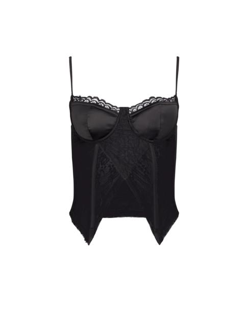 GUIZIO MONTESANO LACE CORSET