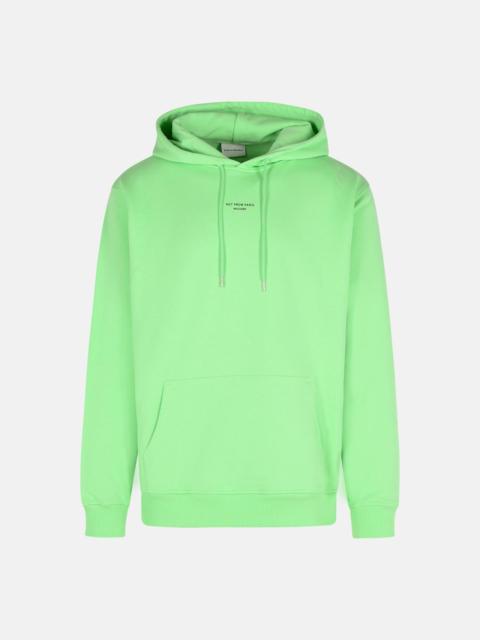Drôle de Monsieur 'CLASSIQUE' GREEN COTTON SWEATSHIRT