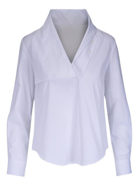 TWP My Maria V-neck button shirt