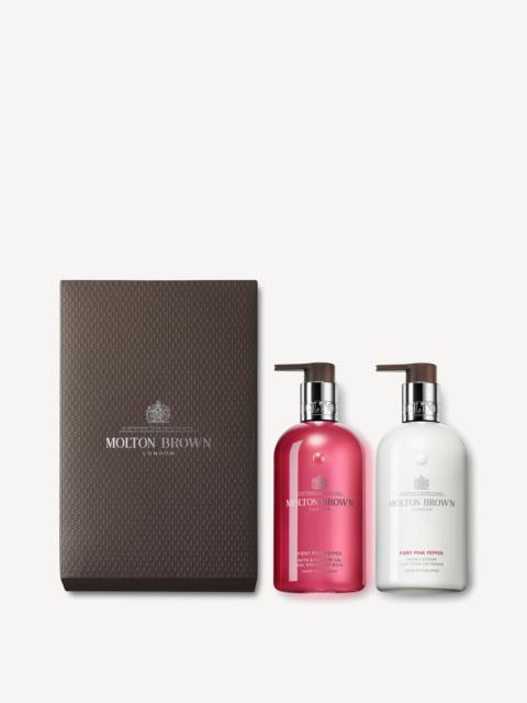 Molton Brown Fiery Pink Pepper Hand Wash & Lotion Set