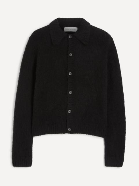 Dries Van Noten Alpaca-Merino Wool Knitted Cardigan