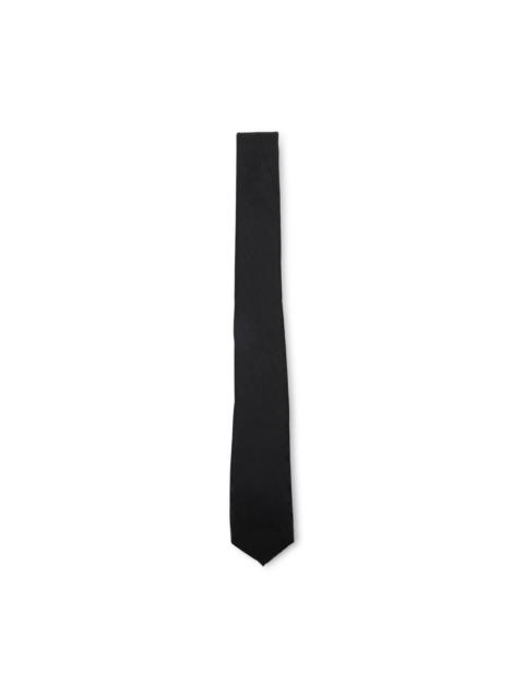 black silk tie