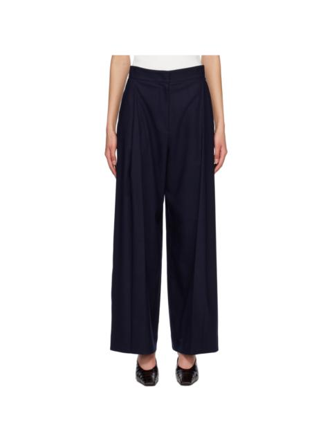 RECTO Navy Corte Trousers