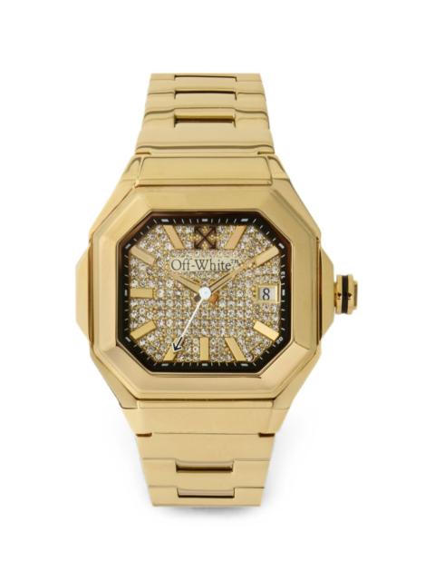 Off-White Shift pavé 40mm watch