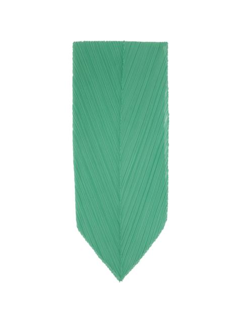 Pleats Please Issey Miyake Green March Monthly Scarf