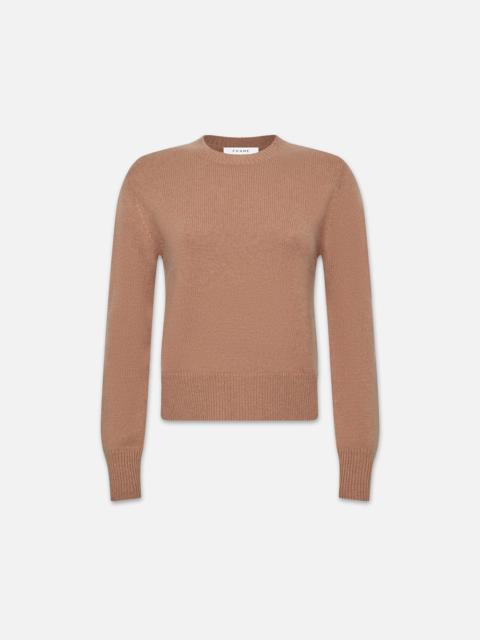 FRAME Cashmere Clean Crew in Camel