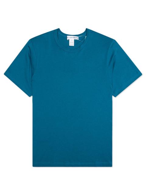 Comme des Garçons SHIRT BACK LOGO S/S TEE - BLUE