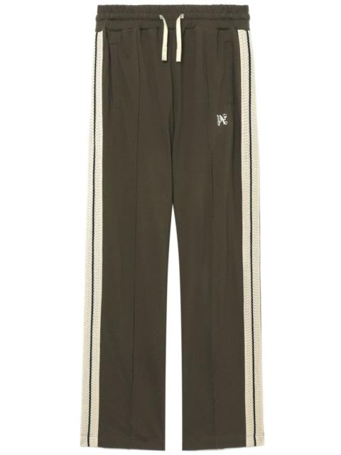 Palm Angels monogram-embroidered track pants