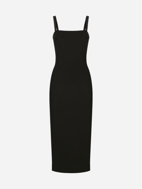 Dolce & Gabbana Jersey Milano rib sheath dress