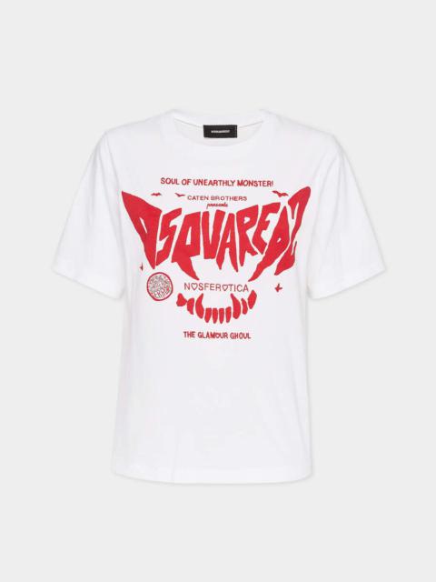 DSQUARED2 LOGOED EASY FIT T-SHIRT