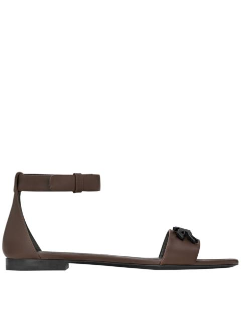 Longchamp Cavalier Flat sandals