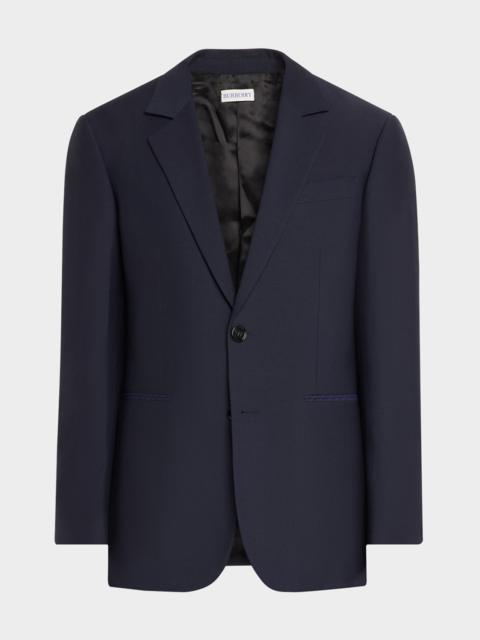 Burberry Men's Tailored Wool Sport Coat