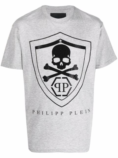 PHILIPP PLEIN skull-logo print T-shirt