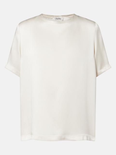 'S Max Mara Satin T-shirt