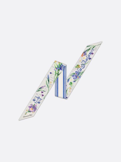 Dior Christian Dior 1947 Zodiac Libra Mitzah Scarf
